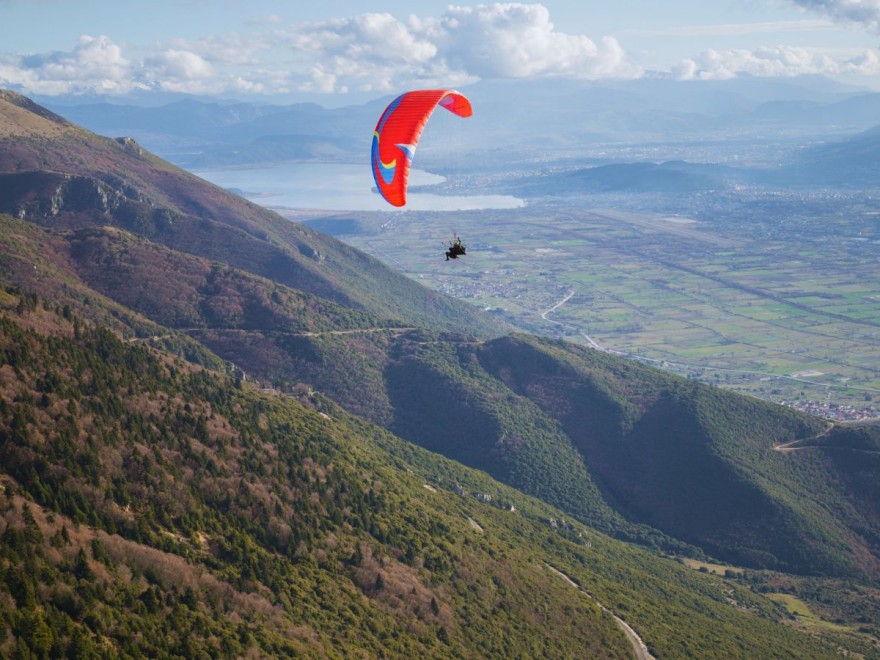 paragliding ioannina